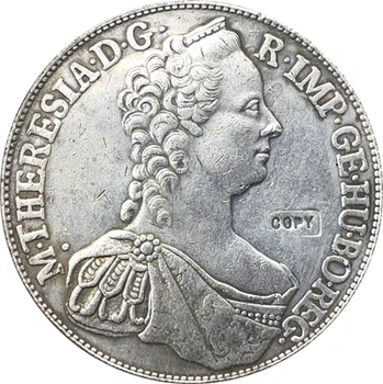 1765 Австрия 1 Талер монети 41 мм
