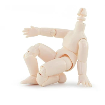 18 см Височина на Тялото на Куклата Obitsu Obitsu Бяла Кожа 6,5-Инчов Подвижен 1/7 Аксесоари за Кукли BJD Съвместно Тялото за GSC