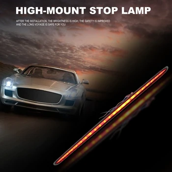 1pcCar LED Стоп-светлина на задната закрепване на Високо Ниво за BMW серия 1 M 128i 135i 2008-2013 E82 E87 E88 Трета Спирачка Задна Светлина Сигнална Лампа