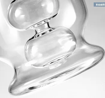 1БР Креативна стъклена бутилка за олио и оцет Термостойкая стъклена бутилка за олио и оцет на Везната за олио и оцет Бутилки за подправки X0003