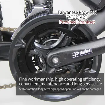 26 инча 4,0-гумата електрически велосипед 48V2000W с двойно задвижване отпред и отзад електрически мотор с моторни шейни, ATV с 23AH Samsung литиево