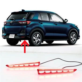 3 Функции LED Задни Противотуманный Фенер Стоп-сигнал За Toyota Raize 2019 2020 2021 2022