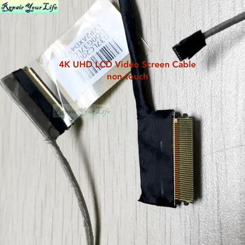 4K UHD LCD видео екран LVDS Кабели За HP OMEN 17-AB 17-W 2plus DD0G37LC201 857459-001 Кабел на дисплея Гъвкав EDP не е сензорен 40 pin
