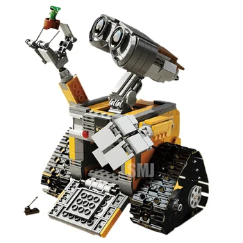 687 бр. Космически Робот, който е Съвместим с 21303 детски строителни блокчета, Играчки за момчета, Комплект за монтаж на тухли, Коледен подарък за деца, детски играчки
