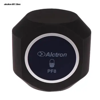 Alctron PF8 Базов Студиен Микрофон, Екран Акустичен Филтър Тенис на Записывающий Микрофон Брифинг В Шума на Предното Стъкло