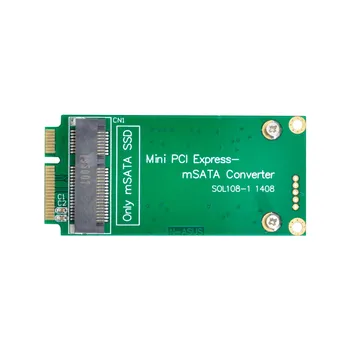 CY mSATA Mini PCI-e SATA SSD Конвертор 3x5 см до 3x7 см Адаптер за Asus Eee PC 1000 S101 900 901 900A T91