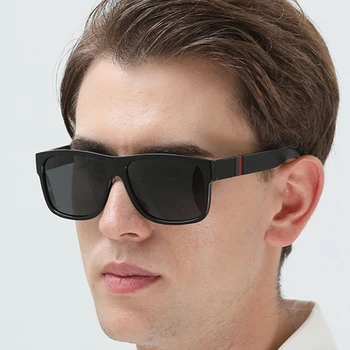 DYTYMJ Слънчеви Очила на Polaroid Мъжки Квадратни Слънчеви Очила Мъжки Луксозни Маркови Поляризирани Слънчеви Очила За Шофиране Lentes Sol Polarizados Hombre