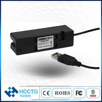 HCC100 USB Четец на Карти С Магнитна лента MSR Четец на Карти на ПОС IC Четец Чиповых Карти / Wirter