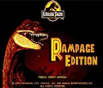 Jurassic Park Rampage Издание 16 бита MD Игрална карта За Sega Mega Drive За SEGA Genesis