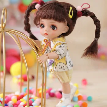 Lati Жълто S. Belle кукла bjd 1/8 кукли гъвкави става пълен комплект пълен професионален грим, Играчки, Подаръци гъвкави става кукла