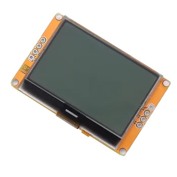 LCD12864 IIC LCD дисплей Модул 128x64 Точки 5 В Графична Матрица LCD дисплей 12864 Жълто Осветление