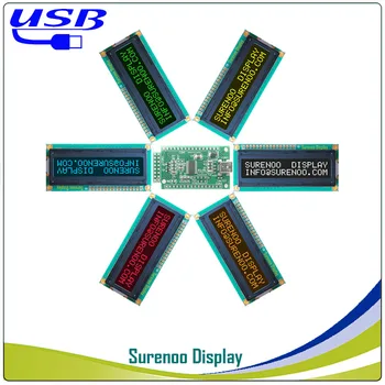 LCD2USB USB 162 16X2 1602 Знаков LCD модул на Екрана на Дисплея Панел sutible LCD Smartie & AIDA64 за DIY PC