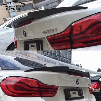 M4 Стил Въглеродни влакна/Изкован Спойлер от въглеродни влакна Багажная Устна за BMW F33 Кабриолет 4 Серия 420i 428i 435i F83 M4 2016 +