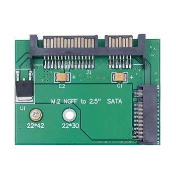 MSATA за III SSD Твърд диск Адаптер за карта mSATA за 2,5 инча SATA3.0 Конвертор Платки DC/Sata Power