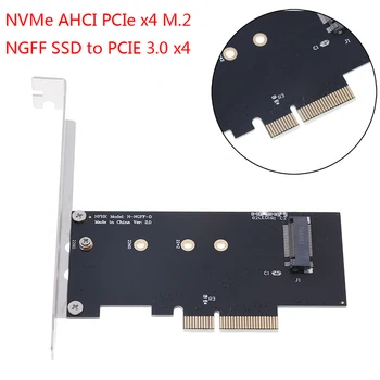 NVMe AHCI PCIe X4 M. 2 NGFF SSD За PCIE 3.0 X4 Конвертор Адаптер Карта