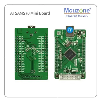 Sams70, Мини-такса ATSAMS70n19, 300 Mhz Cortex-M7, Високоскоростни устройства USB 2.0, 512 KB flash-памет, 256 КБ sram