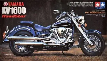 Tamiya 14080 1/12 Мащабна модел на мотоциклет Комплект XV1600 A Road/Wild Star