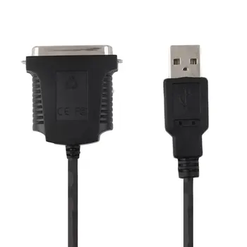 USB към паралелен IEEE 1284 кабел-адаптер за принтер USB паралелно за печат IEEE 1284 USB завъртете стар принтер 36 PIN Поддръжка на скенер