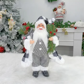 Дядо Коледа е Коледната Кукла Забавни Коледни Декорации за Дома Лосове Коледни Украси Коледно Дърво Декор Навидад 2022 Натальный Подарък