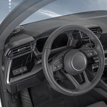 За Audi A3 8Y 2020 2021 2022 ABS Външни Аксесоари отдушник На Изхода на Делото Декорация на 2 бр. Стайлинг Автомобили