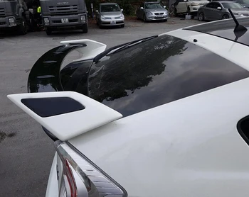 За Toyota Prius 2003-2012 Черен Спойлер ROWEN Стил ABS Пластмаса, Задната част на Покрива на Бял Спойлер, Крило на Багажника За Устни Капака на Багажника Автомобилен Стайлинг