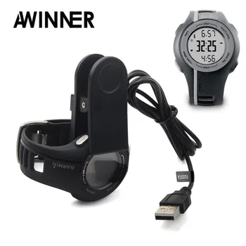 Зарядно устройство AWINNER за Garmin Forerunner 110 210, Approach S1 - USB-кабел за зареждане 100 см - Аксесоари за умни часовници с GPS