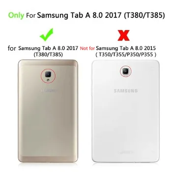 Защитно фолио за екран за Samsung Galaxy Tab A 8,0 2017 A2S Закалено стъкло TabA 8,0 см T380 T385 SM-T385 SM-T380 Стъкло на екрана на таблета
