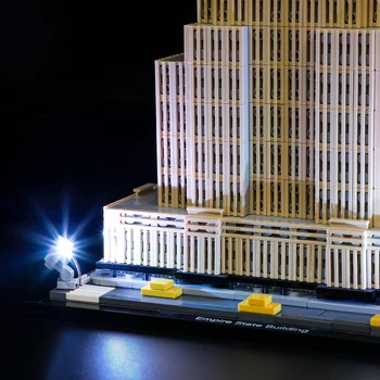 Комплект led осветителни тела LIGHTAILING за 21046 Empire State Building Blocks Set (не включва модел) Играчки за деца, версия RBG RC