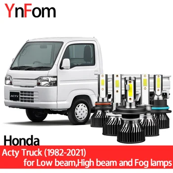 Комплект led фарове YNFOM за Honda Acty Truck TA HA 1982-2021 късите и дългите светлини, фарове за мъгла, фарове, авто аксесоари, автомобилни лампи