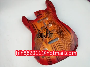 корпус електрически китари cherry burst lefthand ST от пепел е подходящ за електрически китари BJ-298