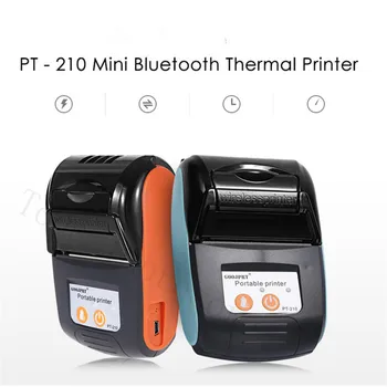 Мини 58 мм Bluetooth Безжични Джобни Принтери За Сметки Преносим Термопринтер За Проверки на Android PC Компютърен Принтер За Фактури Impresora