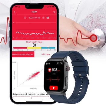 Нов ЕКГ + ТОЧКИ Смарт Часовници За Мъже Sangao Лазер Здравето на Сърдечния Ритъм на Глюкозата В Кръвта, Уреди За Измерване на Кръвното Налягане Часовници Фитнес Водонепроница