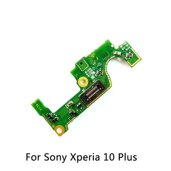 Нов Микрофон Модул Микрофон Такса Гъвкав Кабел За Sony Xperia 10 10Plus XZ F8331 F8332 3G, 4G Двойна Резервни Части