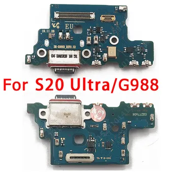 Оригинален Порт за Зареждане За Samsung Galaxy S20 Ultra Plus FE G988 G780 G781 G980 G981 G985 G986 Таксата за Зареждане USB Конектор резервни Части