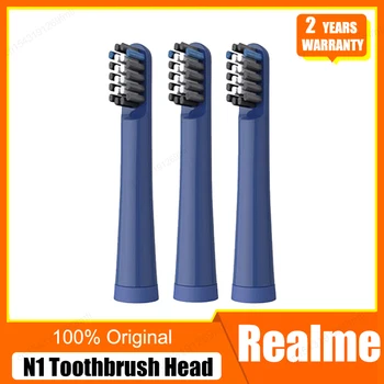 Оригинални Глави Четка за Зъби Realme N1 Sonic Smart Electric 3ШТ DuPont brush head Комплект Резервни Части За Хигиена на устната кухина