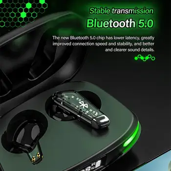 Оригинални Игрални Слушалки Lenovo GM3 TWS Bluetooth Слушалки С Ниско Закъснение Игри Музикален Режим С Микрофон Шумоподавляющие Спортни Слушалки