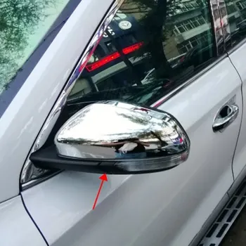 Покриване на страничните огледала за обратно виждане за MG ZS 2017-2019, ABS, автоаксесоари