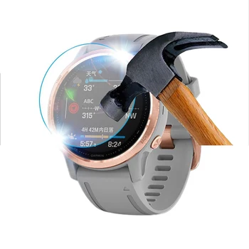 Премиум Закалено Стъкло За Garmin Fenix 6S 6X 6 Pro 5 5S Plus Smart-Часовници Защитно Фолио За Екрана Аксесоари Срещу надраскване
