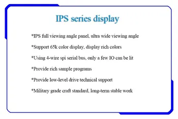 Серия IPS 1pcs 0.96/1.14/1.3/1.54/2.0 модул на дисплея инча TFT LCD за ardunio