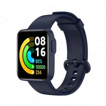 Силиконов Ремък За Xiaomi Redmi Watch 2 Lite SmartWatch Взаимозаменяеми Спортен гривна Гривна за Redmi Watch 2 Mi Watch Lite