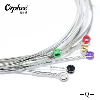 Струни серия Orphee QE за електрическа китара с Покритие от Никелевого Сплав, Професионален Набор от Метални Китарни Струни, Музикални Аксесоари