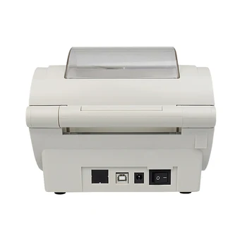 Термотрансферен печат за доставка 4X6 Принтер за баркодове и Bluetooth Термопринтер Етикети за Windows, Mac