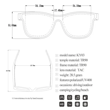 Умни Очила Безжични Слънчеви Очила Bluetooth 5.0 На Открито Умни Спортни Хендсфри Управление На Музикалния Плеър Анти-Сини Очила