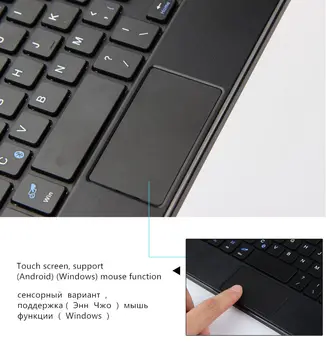 Универсална Безжична Bluetooth Клавиатура на Калъф за Таблет Lenovo Chromebook Duet CT-X636F 10.1-инчов Магнитен Калъф