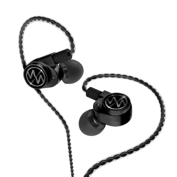 Хибридни слушалки с двоен Двигател Macaw GT600S DJ Monitor Професионални Слушалки С Шумопотискане Слушалки Сменяем Кабел Mmcx